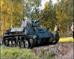 Podjem. Tank t-70 31